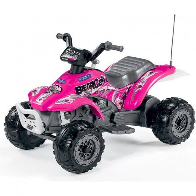 Детский электроквадроцикл PEG-PEREGO CORRAL BEARCAT PINK IGED1166 Детский электроквадроцикл PEG-PEREGO CORRAL BEARCAT PINK IGED1166
