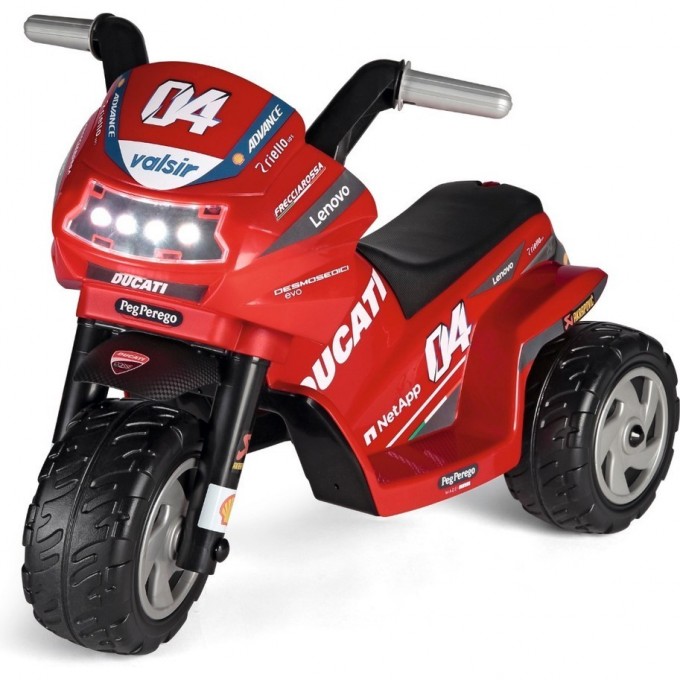 Детский электромотоцикл PEG-PEREGO MINI DUCATI EVO IGMD0007 Детский электромотоцикл PEG-PEREGO MINI DUCATI EVO IGMD0007