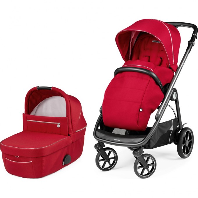 Коляска 2 в 1 PEG-PEREGO VELOCE COMBO RED SHINE PACK-000009-000007-1 Коляска 2 в 1 PEG-PEREGO VELOCE COMBO RED SHINE PACK-000009-000007-1