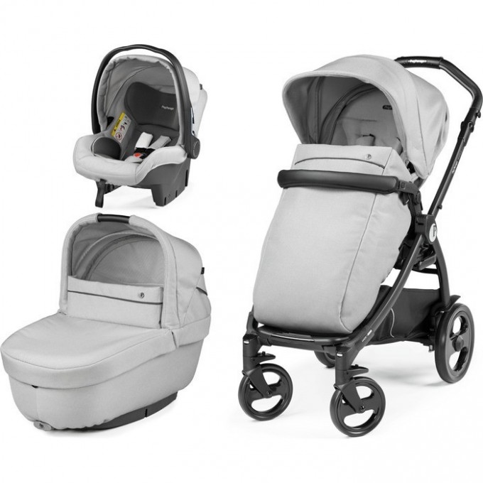Коляска 3 в 1 PEG-PEREGO BOOK SMART VAPOR MODULAR IPMS340000SV73 Коляска 3 в 1 PEG-PEREGO BOOK SMART VAPOR MODULAR IPMS340000SV73