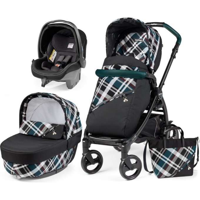 Коляска PEG-PEREGO BOOK TARTAN SL ELITE MODULAR PACK000700TT64RO01 Коляска PEG-PEREGO BOOK TARTAN SL ELITE MODULAR PACK000700TT64RO01